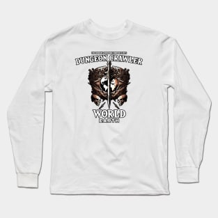 Dungeon World Earth (Alt Print) Long Sleeve T-Shirt